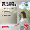 tesa Pollenschutzgitter 1,50 x 1,80 m grau Pollenfilter Produktbild-Vorschau 5