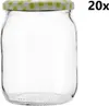 Einmachglas 540 ml PROFI II klar/transparent 20 Stück Produktbild-Vorschau 1