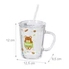 Lot de 2 verres pour enfants Relaxdays, motif ours, verres Voir les images du produit 4