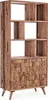 Bücherschrank Kant 89,5 x 192 x 40 cm Holz Produktbild-Vorschau 1