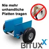 Bituxx Plattenroller Plattenklemmwagen Plattenkarren Produktbild-Vorschau 3