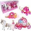 Kutschenpuppe mit laufendem Pferd, Geräuschen und Produktbild-Vorschau 2