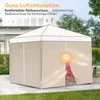 Sekey 2 Seitenteile für 3x3 /3x6m/3x9m pavillon mit Produktbild-Vorschau 7
