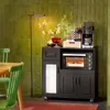 SoBuy FSB78-SCH Servierwagen Sideboard Küchenwagen Produktbild-Vorschau 2