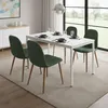 ModernHome NORD-MRW Eet- en werktafel, 120 x 60 cm, wit Productafbeelding-voorbeeld 5