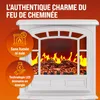 MONZANA® Elektrische kachel met verwarming, kachelvuur, Productafbeelding-voorbeeld 5