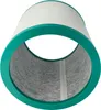 A cylindrical air purifier filter with a teal rim. Produktbild-Vorschau