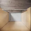 SONNI160x185cm Porte de douche coulissante verre clair Voir les images du produit 3