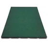 A single green rubber mat on a white background. Produktbild-Vorschau