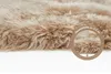 Seitliche Ansicht: Schaffell in Camel mit ca. 5,2 cm Gesamtstärke – flauschig und robust
 Produktbild-Vorschau