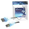 MediaRange USB Kabel A -> B St/St 1.80m blau LEDs Anteprima dell’immagine prodotto 3