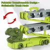 Camion jouet « Dinosaures » avec 6 voitures – Jouet Voir les images du produit 2