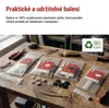 Samolepicí příchytka stahovacího pásku 20×20 mm, černá, 25 ks Náhled obrázku produktu