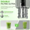 Extracteur de jus lent YASHE ZM1910B, 200 W, ouverture 127 Voir les images du produit 3
