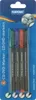 Stylex 43465, 4 Stück(e), Schwarz, Blau, Grün, Rot, Produktbild-Vorschau 2