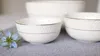 Wilmax Schale 12 cm Weiß Goldrand Porzellan 6er Set Produktbild-Vorschau 4