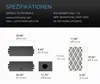 AC Infinity Inline-Filterbox, 150 mm, s vysoce účinným Náhled obrázku produktu 5
