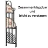 Kleines Eckregal stehend 115cm Pflanzenständer Outdoor Produktbild-Vorschau 4