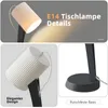 ZMH Nachttischlampe 2er Set Tischleuchte Wohnzimmer Produktbild-Vorschau 7