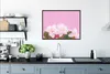 MuchoWow® Gerahmtes Poster Blüte - Sommer - Rosa 80x60 cm - Produktbild-Vorschau 3