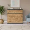 Komoda AGA 100 cm Antracyt / Wotan Szafka z Szufladami Podgląd zdjęcia produktu 3