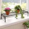 DanDiBo Blumenregal Metall Schwarz 75 cm Blumenständer Mi Produktbild-Vorschau 1