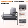 MEXO Gartenlounge-Set XXL Terrassenmöbel Set 8-10 Personen Produktbild-Vorschau 5