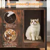 COSTWAY Katzenschrank mit Bücherregal, Ladestation, 3 Produktbild-Vorschau 5