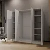 Drehtürenschrank GAVA 200 cm Moderner Kleiderschrank mit Produktbild-Vorschau 2