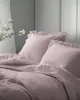 Deco4Home Bettwäsche mit Rüschen | 220x200 | Rosa Produktbild-Vorschau 3