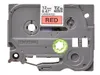 Schriftbandkassette Brother 12mm rot/schwarz  TZE431 Produktbild-Vorschau 10