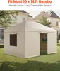 SucceBuy Winter-Pavillonabdeckung, 3,1x4,41 m, Produktbild-Vorschau 2
