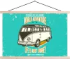 MuchoWow® Textilposter Oldtimer - Oldtimer - Auto 60x40 cm Produktbild-Vorschau 1