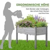 Yaheetech Hochbeet aus Holz Pflanzkasten Blumenbett, Produktbild-Vorschau 6
