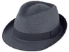 Fiebig Papier Trilby mit Ripsband rollbar in blau