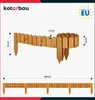 KOTARBAU® Bordure Jardin Exterieur Bois 200 x 10 cm Cloture Voir les images du produit 3