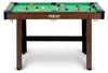 Billardtisch 122 x 61 x 76 cm NS-807 dunkelbraun Produktbild-Vorschau 5