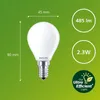 Philips 8720169310834, 2,3 W, 40 W, E14, 485 lm, 50000 h Náhľad obrázku produktu 16