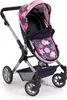 Puppenwagen City Neo blau mit rosa Sternen Produktbild-Vorschau 11