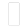 A simple product image of a transparent screen protector. Produktbild-Vorschau