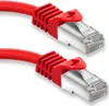 RJ45 Patchkabel m. CAT 7 Rohkabel  PIMF rot 10m Produktbild-Vorschau 1