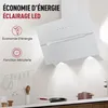 LEVIVO A+++ Hotte aspirante sans tête 60cm à recyclage Voir les images du produit 4