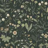 ESTAhome carta da parati fiori selvatici verde scuro 50 x Anteprima dell’immagine prodotto 8