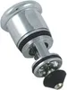 A close-up studio shot of a chrome bathroom faucet part against a white background. Náhled obrázku produktu