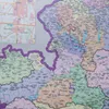 Österreich Wandkarte Postleitzahlen 1:500.000 Produktbild-Vorschau 5