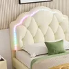 okwish klassisches Kinderbett 90x200 cm, gewelltes Kopfteil Produktbild-Vorschau 8