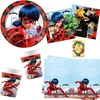 Miraculous-Party-Set Ladybug-Cat-Noir-Party-Set #2 Für 16 Produktbild-Vorschau 1