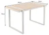 riess-ambiente Gartentisch TAMPA LOUNGE 125cm natur greige Produktbild-Vorschau 6
