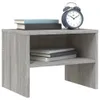 vidaXL Nachttische 2 Stk. Grau Sonoma 40x30x30 cm Produktbild-Vorschau 3