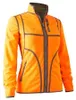 Lady Pam fleecejas voor dames, omkeerbaar (oranje), maat 38 Productafbeelding-voorbeeld 3